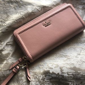 Kate Spade Anita Patterson Drive Leather Wristlet